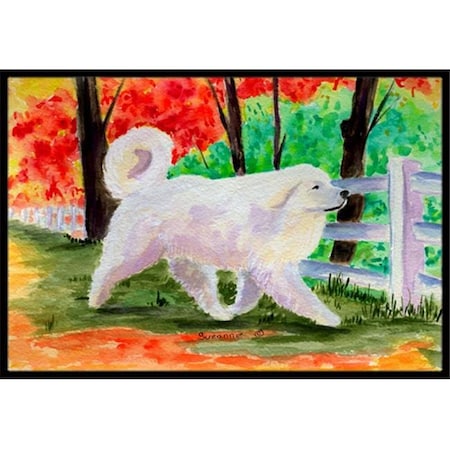 Carolines Treasures Carolines Treasures SS8472MAT 18 x 27 in. Great Pyrenees Indoor Outdoor Doormat SS8472MAT